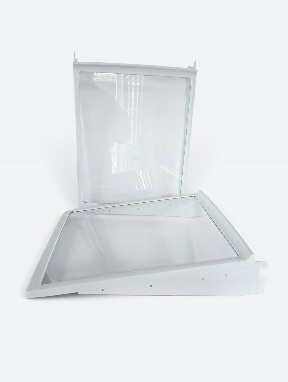 Whirlpool Refrigerator Replacement Glass Shelves (2) OEM Part Number W11402523